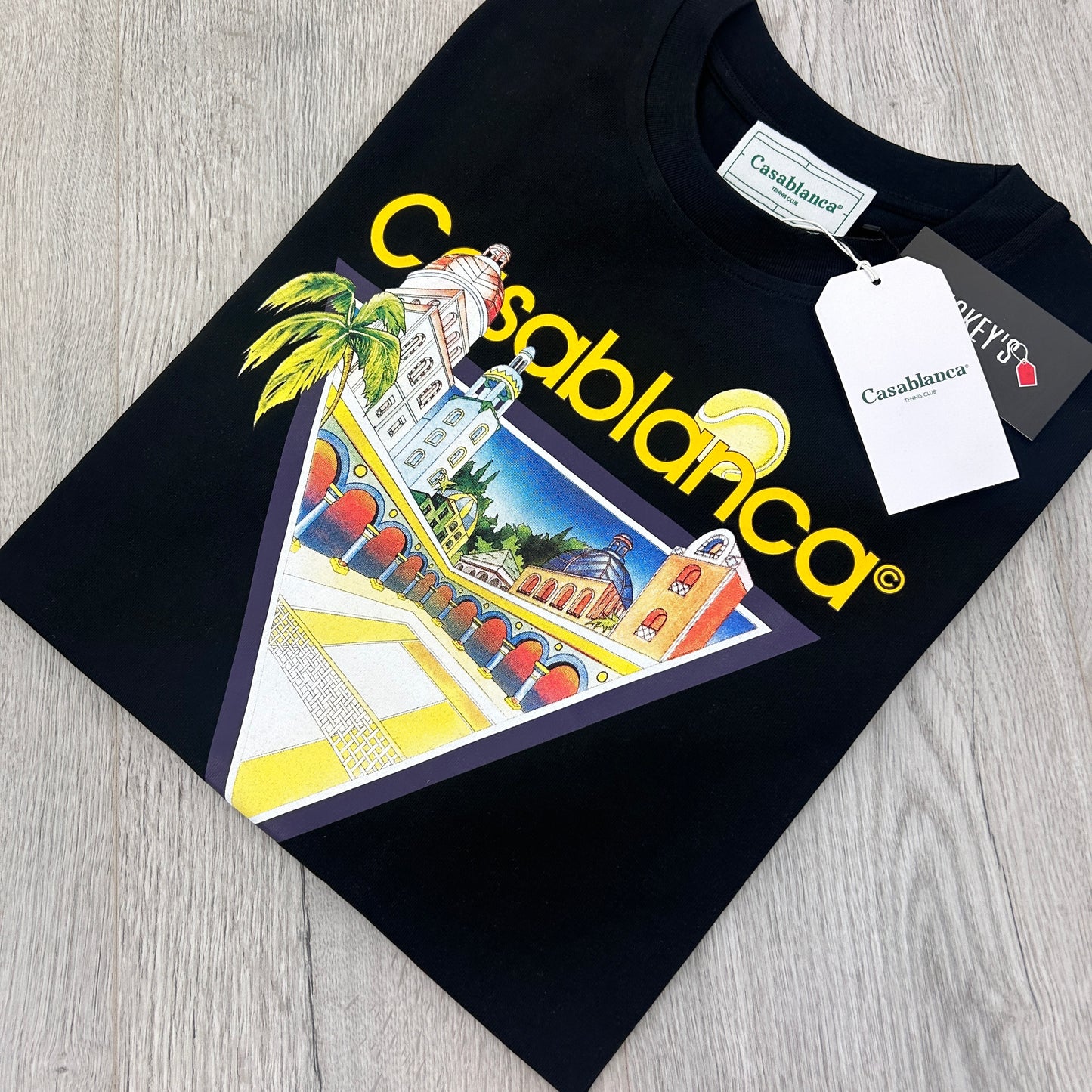 Casa Blanca Men’s Black Oversized T-shirt