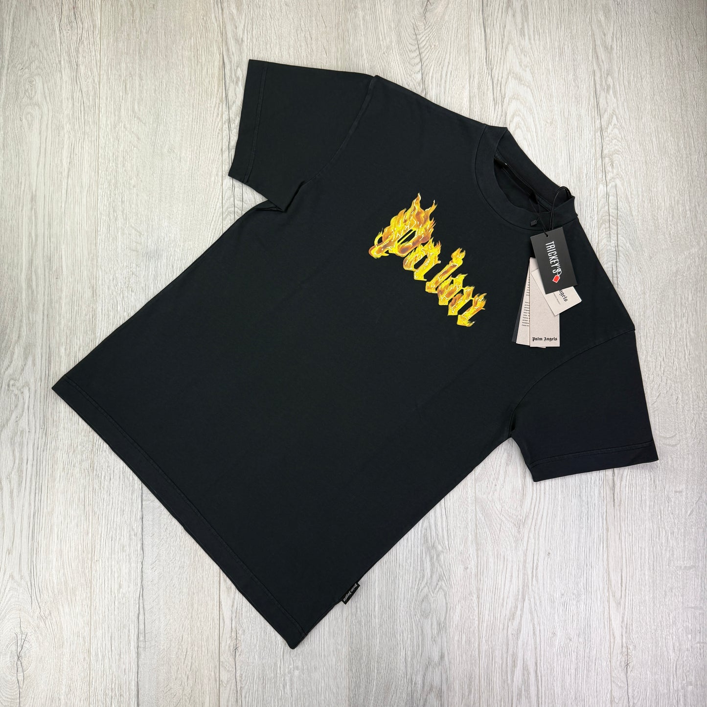 Palm Angels Men’s T-shirt Burning Logo