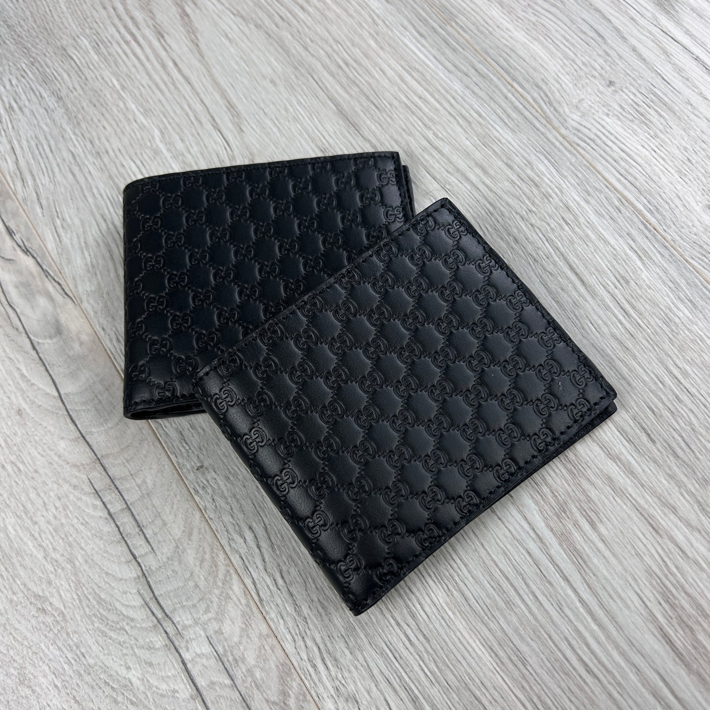 Gucci Men’s GG Leather Monogram Wallet