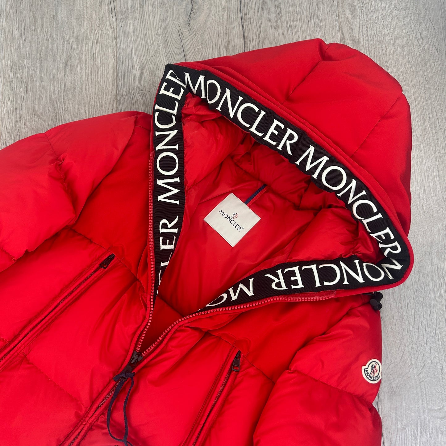 Moncler Men’s Montclar Red Down Jacket