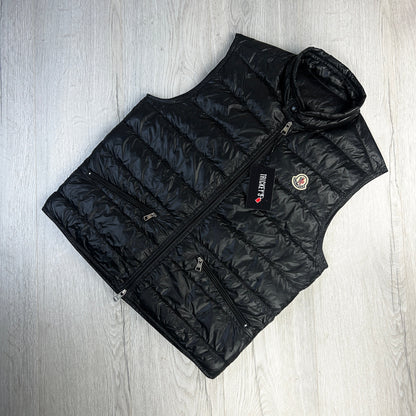 Moncler Men’s Black GUI Down Gilet