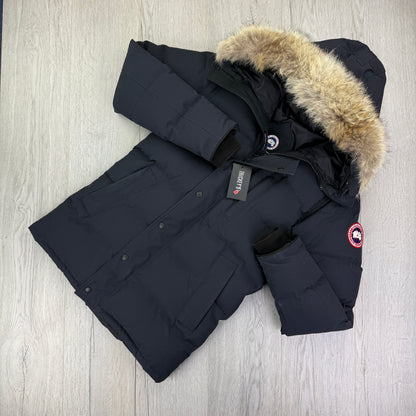 Canada Goose Men’s Navy Carson Parker Jacket - Medium Fusion