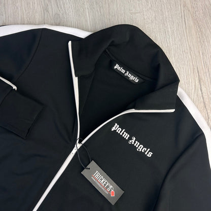 Palm Angels Men’s Zip-up Black Track Jacket