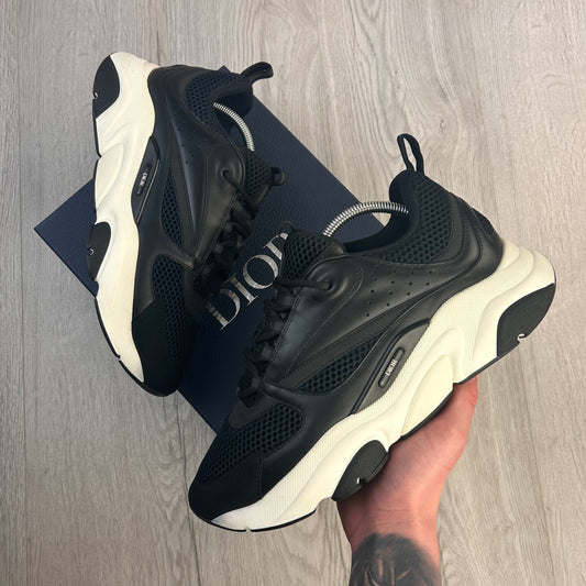 Dior B22 Men’s Black & White Runners - 42.5