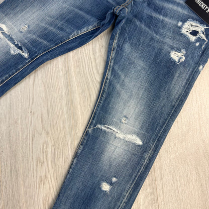 Dsquared2 Men’s Denim Distressed Jeans - 46