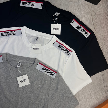 Moschino Men’s Black short sleeve T-shirt