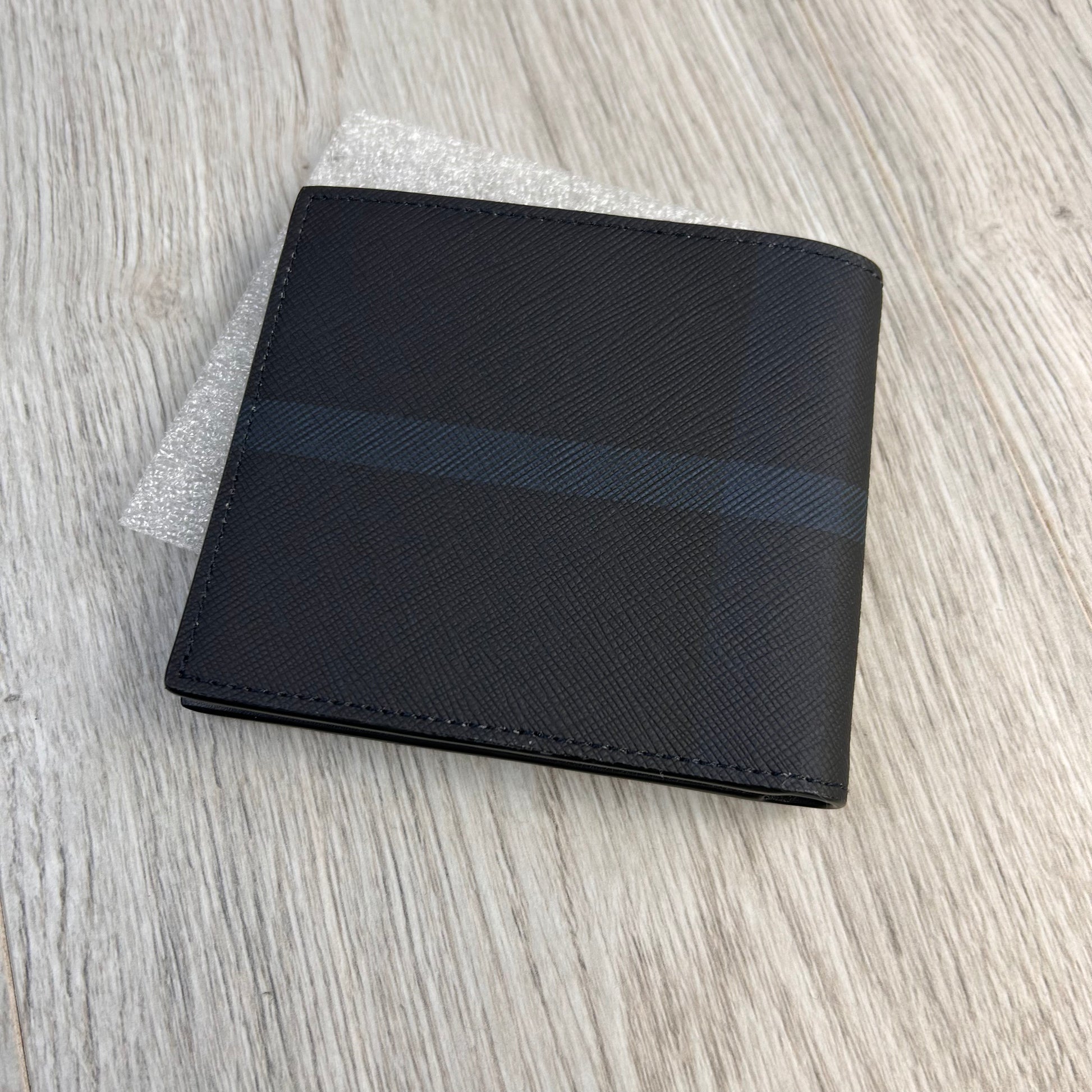 Burberry Exaggerated Check Bifold Wallet