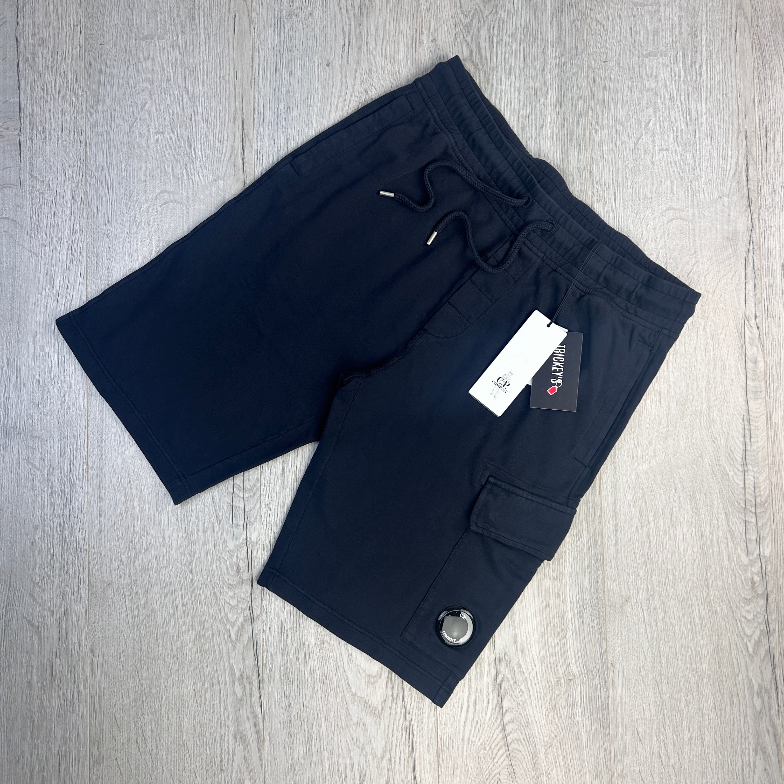 Cp company navy on sale shorts