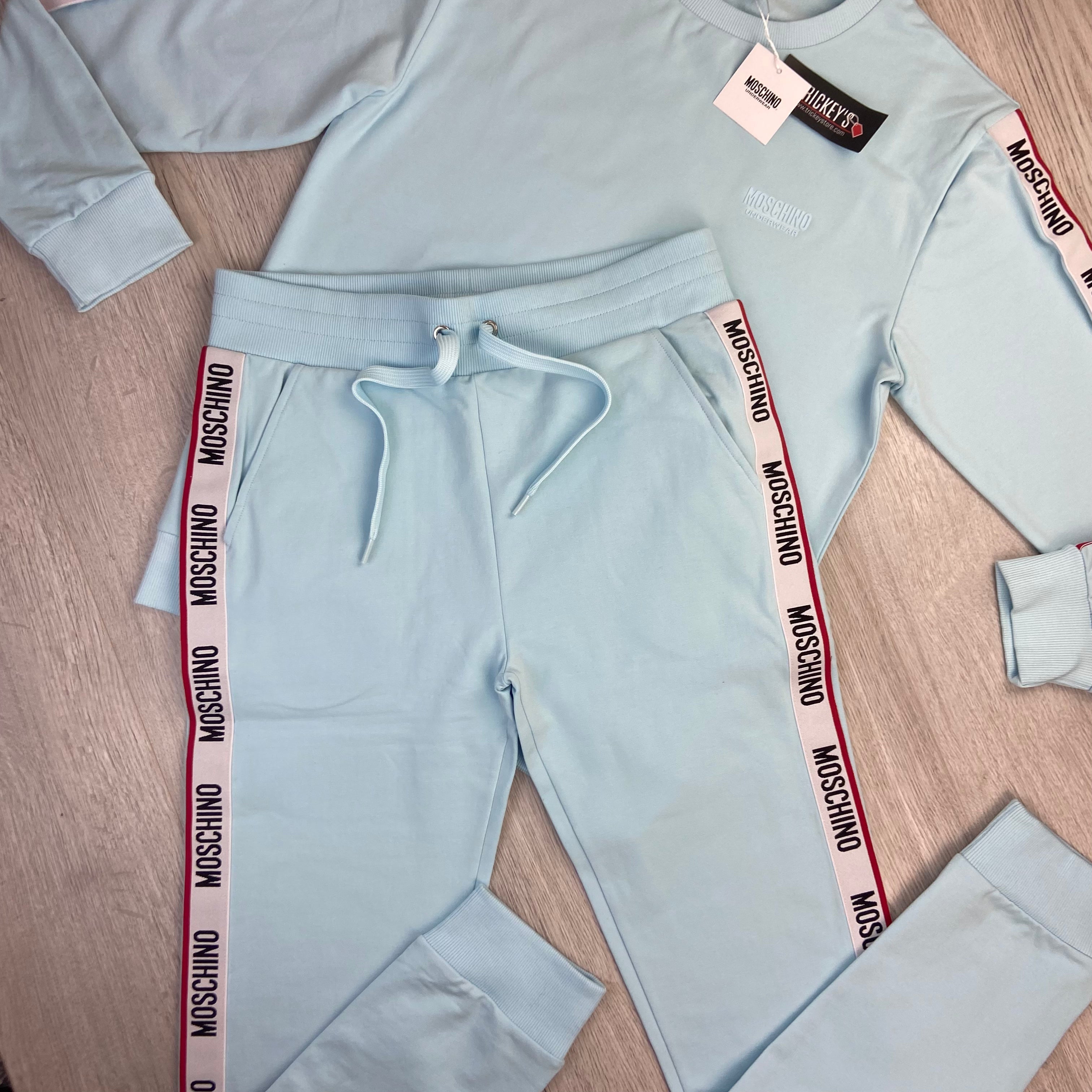 Moschino tracksuit bottoms hot sale