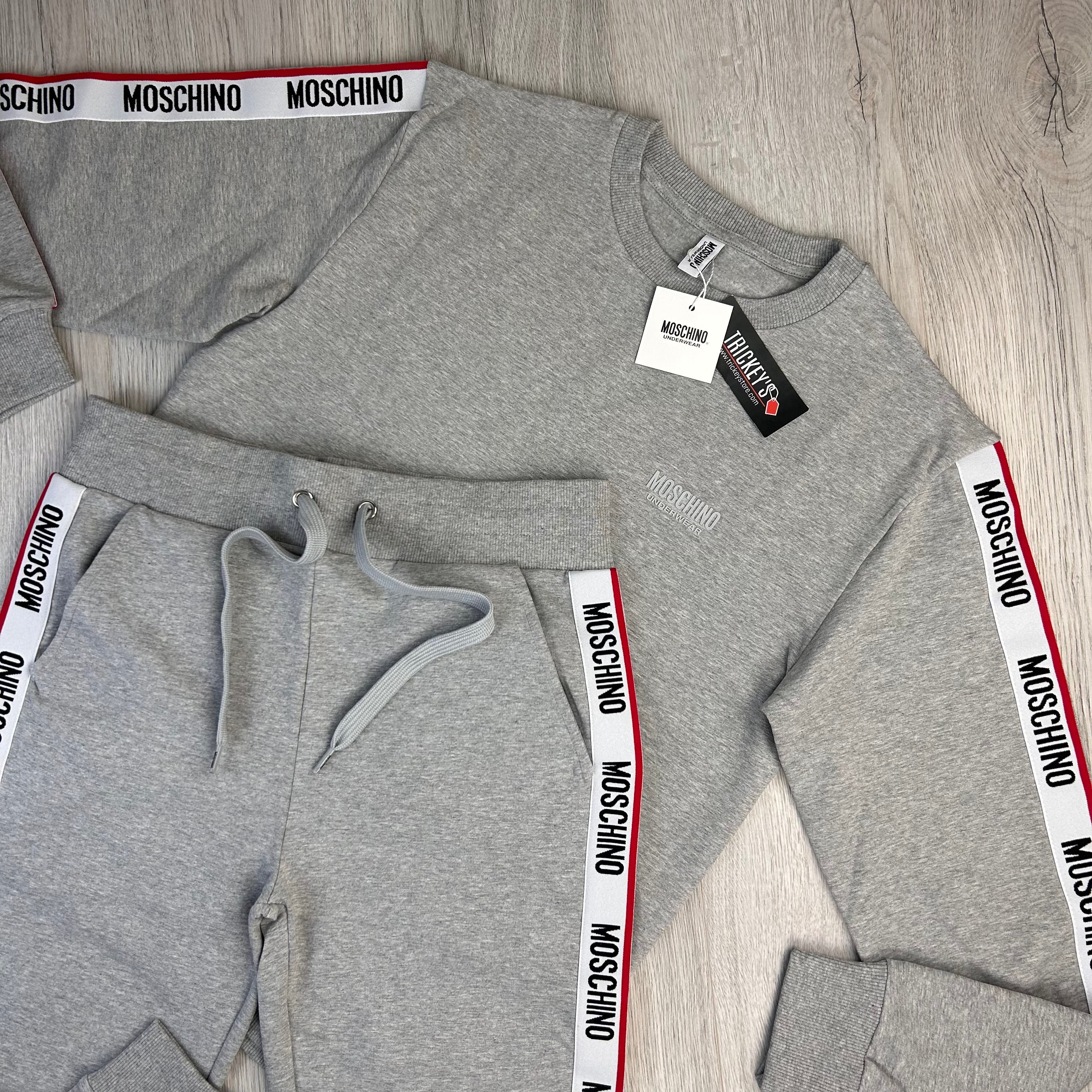 Moschino Men s Grey Full Tracksuit Trickey.store