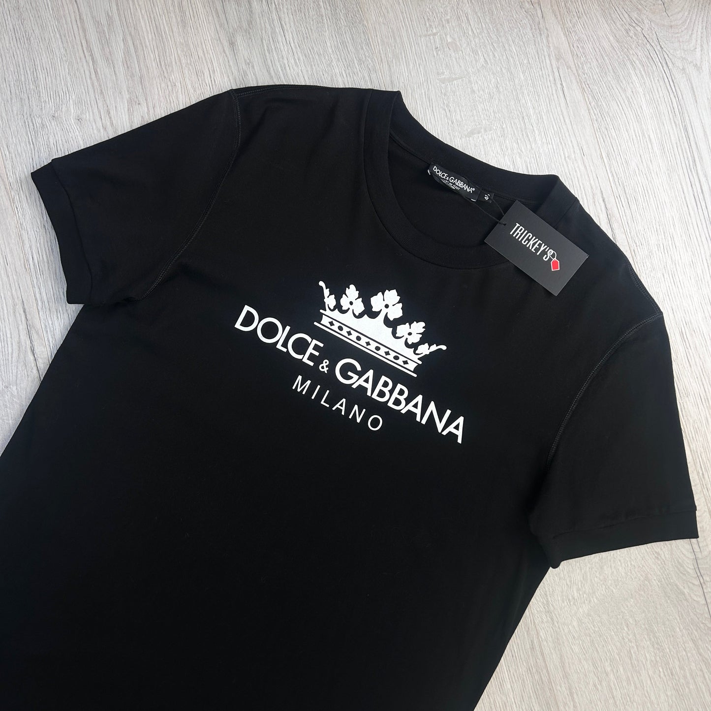 Dolce & Gabbana Men’s Black T-shirt - XL Slim