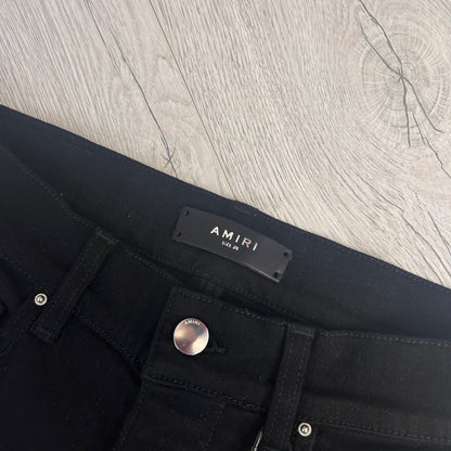 Amiri Men’s Black Distressed Jeans