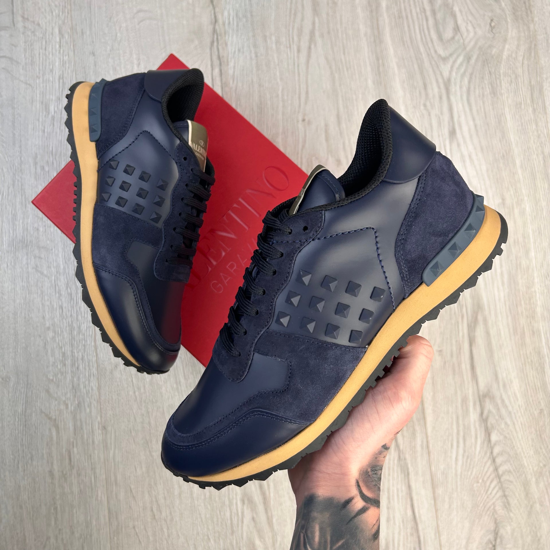 Valentino rockrunner clearance navy