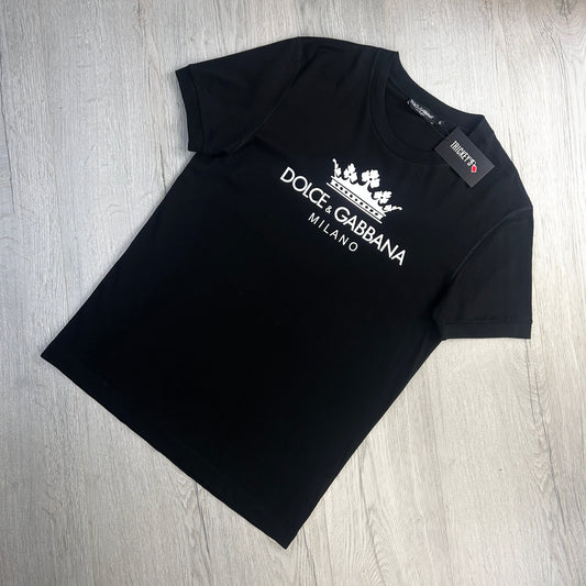 Dolce & Gabbana Men’s Black T-shirt - XL Slim