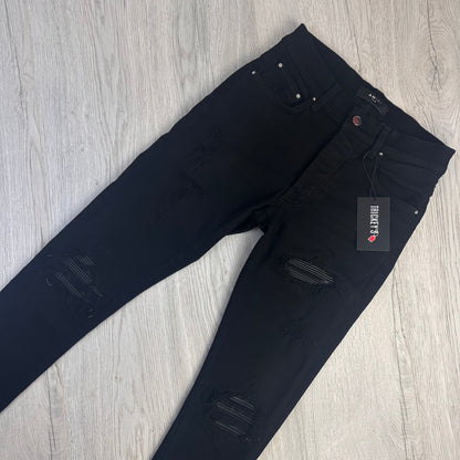 Amiri Men’s Black Distressed Jeans