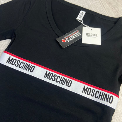 Moschino Women’s Black Bodysuit & Leggins Set