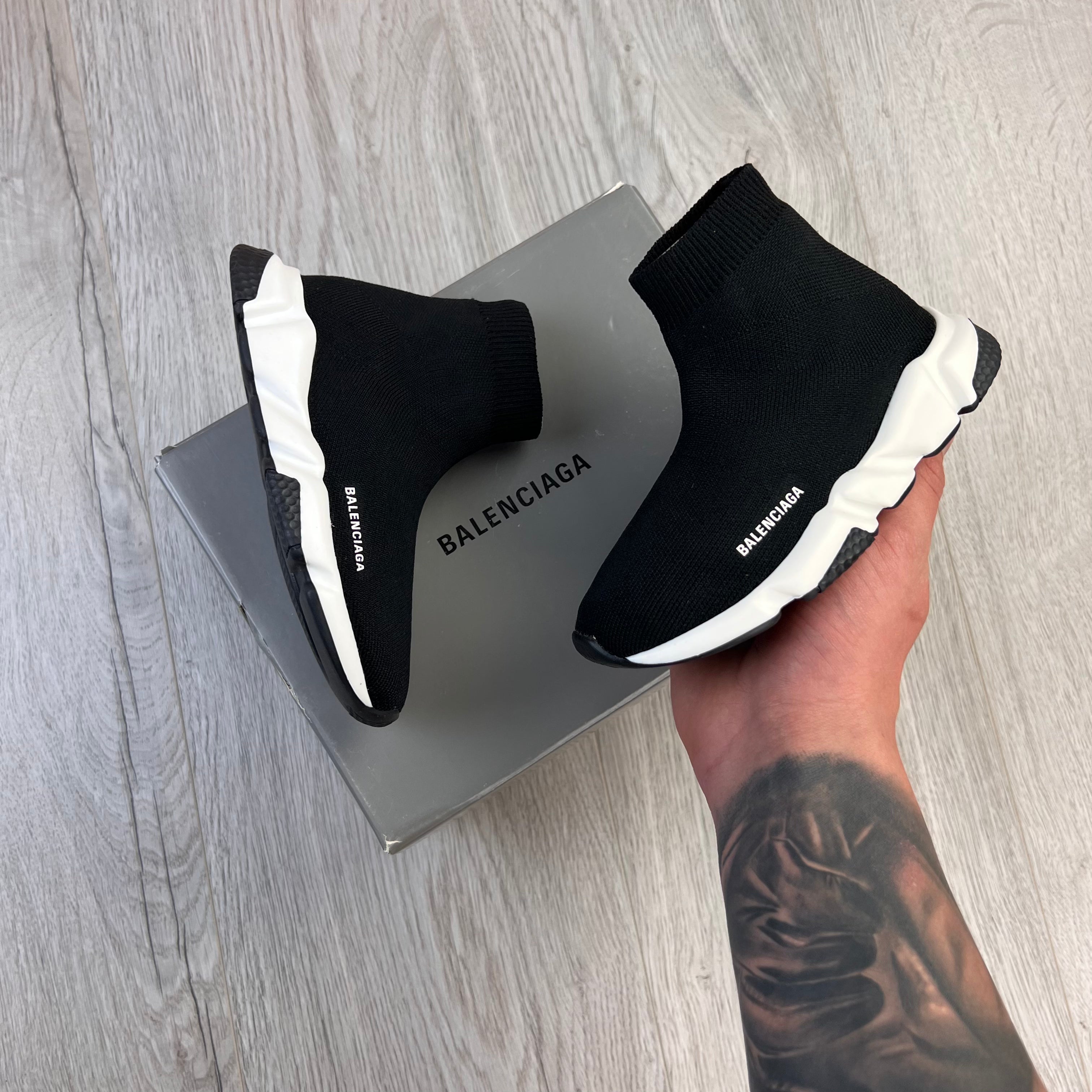 Kids balenciaga sock shoes best sale