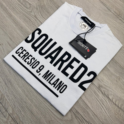 Dsquared2 Ceresio 9, Milano Men’s White T-shirt