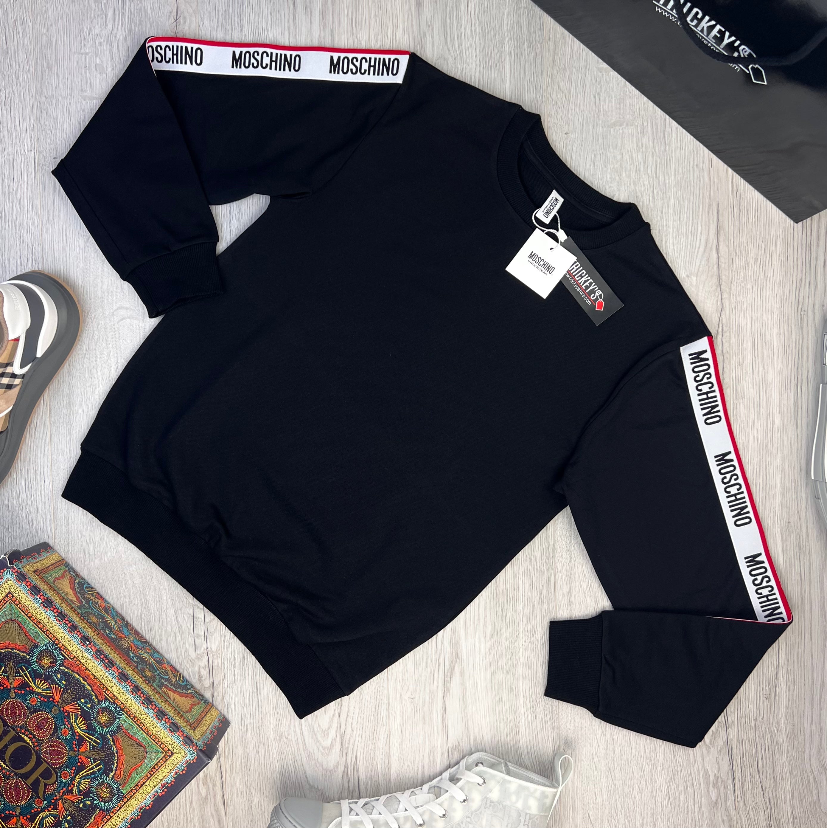 Black hotsell moschino jumper