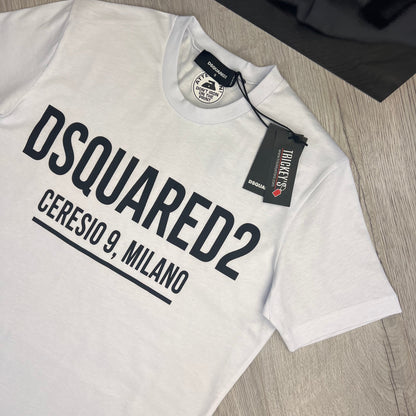 Dsquared2 Ceresio 9, Milano Men’s White T-shirt