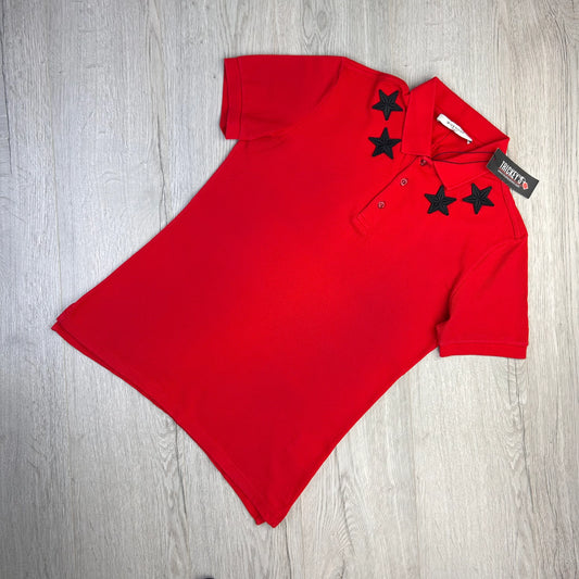 Givenchy Men’s Red Polo Shirt - Small