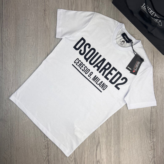 Dsquared2 Ceresio 9, Milano Men’s White T-shirt