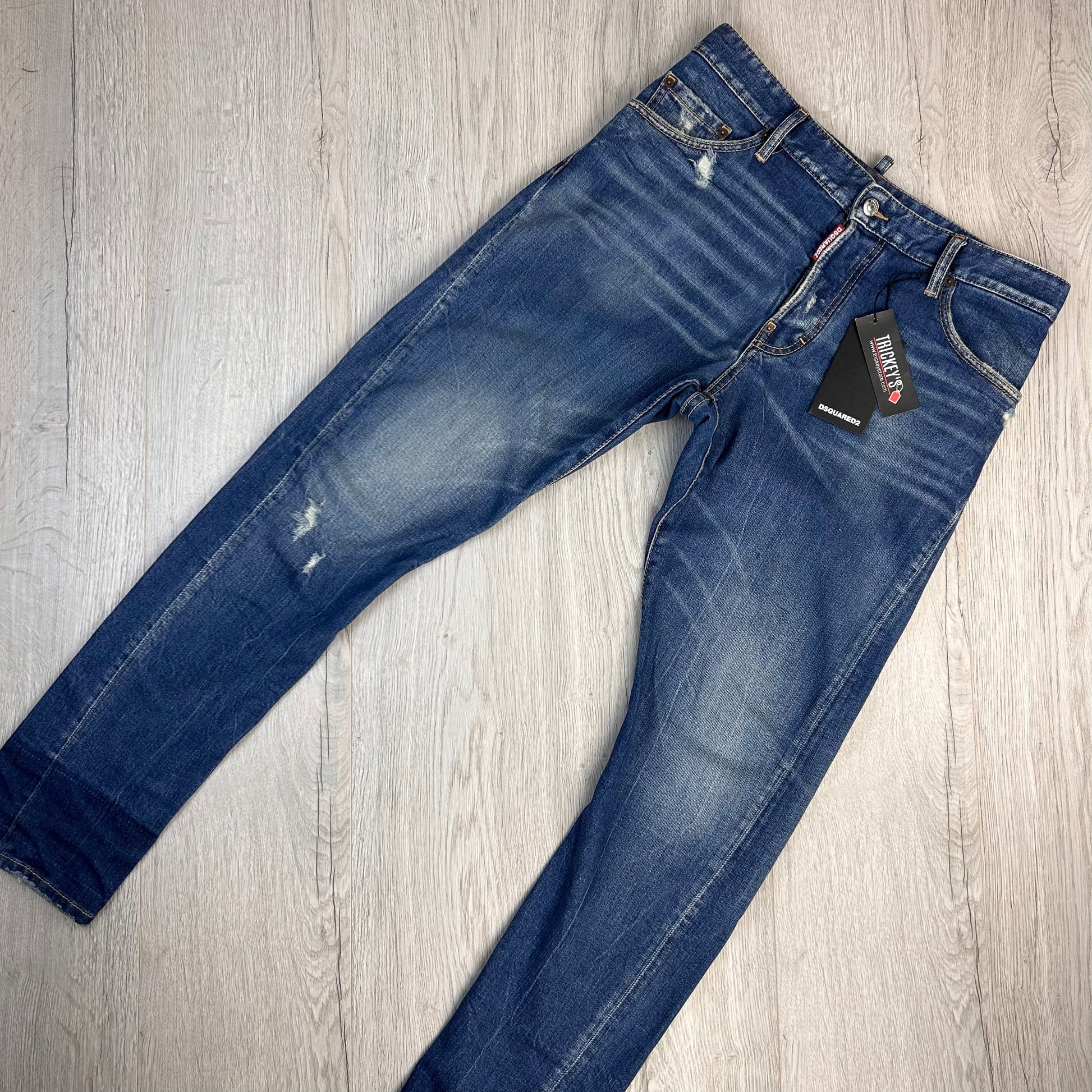 Dsquared2 Men’s Denim Sexy Twist Jeans - 50 (Uk 32/33)